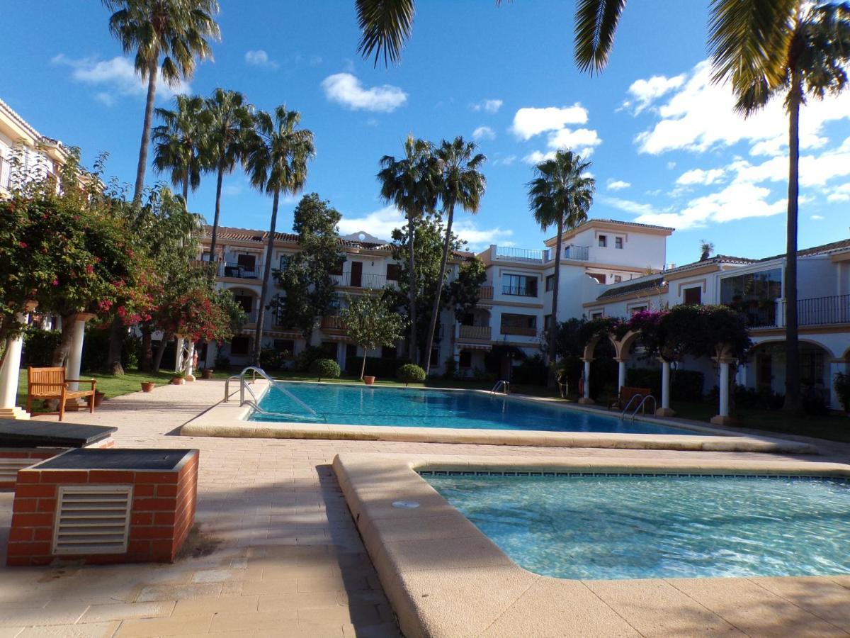 德尼亚Planta Baja Con Porche Y Piscina, Cerca Del Mar公寓 外观 照片
